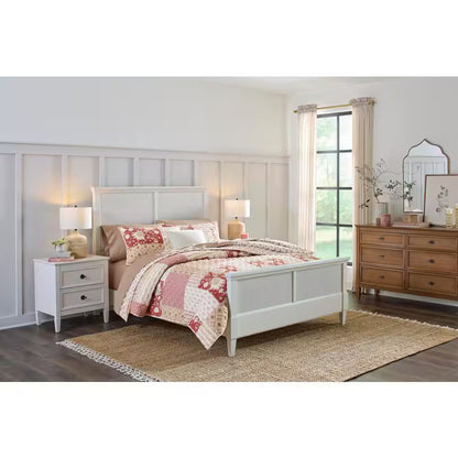 Ansley 3-Piece Paprika Multi Patchwork Full/Queen Cotton Quilt Set