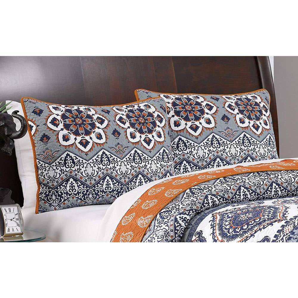 Medina 3-Piece Saffron Queen Set