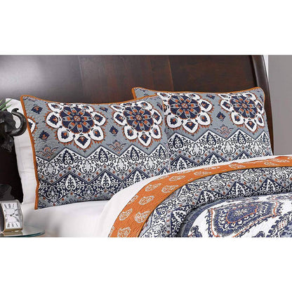 Medina 3-Piece Saffron Queen Set